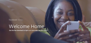 Facebook Home Promo Image